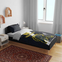 Custom Argentina Rugby Bedding Set Pumas Mascot - Wonder Print Shop