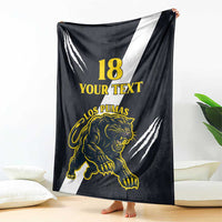 Custom Argentina Rugby Blanket Pumas Mascot - Wonder Print Shop