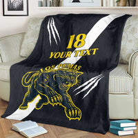 Custom Argentina Rugby Blanket Pumas Mascot - Wonder Print Shop