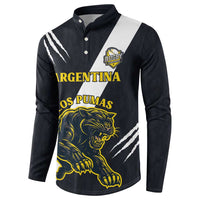Custom Argentina Rugby Button Sweatshirt Pumas Mascot - Wonder Print Shop