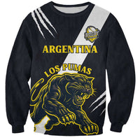 Custom Argentina Rugby Sweatshirt Pumas Mascot - Wonder Print Shop