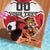 Custom Canada Football Beach Blanket Beavers Mascot - Wonder Print Shop