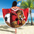 Custom Canada Football Beach Blanket Beavers Mascot - Wonder Print Shop