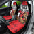 Custom Canada Football Car Seat Cover Beavers Mascot - Wonder Print Shop