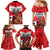 Custom Canada Football Family Matching Mermaid Dress and Hawaiian Shirt Beavers Mascot - Wonder Print Shop