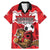 Custom Canada Football Family Matching Mermaid Dress and Hawaiian Shirt Beavers Mascot - Wonder Print Shop