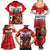 Custom Canada Football Family Matching Summer Maxi Dress and Hawaiian Shirt Beavers Mascot - Wonder Print Shop