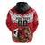 Custom Canada Football Hoodie Beavers Mascot - Wonder Print Shop