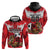 Custom Canada Football Hoodie Beavers Mascot - Wonder Print Shop