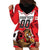 Custom Canada Football Hoodie Dress Beavers Mascot - Wonder Print Shop