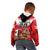 Custom Canada Football Kid Hoodie Beavers Mascot - Wonder Print Shop