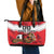 Custom Canada Football Leather Tote Bag Beavers Mascot - Wonder Print Shop