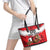 Custom Canada Football Leather Tote Bag Beavers Mascot - Wonder Print Shop