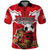 Custom Canada Football Polo Shirt Beavers Mascot - Wonder Print Shop