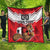 Custom Canada Football Quilt Beavers Mascot