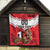 Custom Canada Football Quilt Beavers Mascot