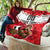 Custom Canada Football Quilt Beavers Mascot