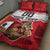 Custom Canada Football Quilt Bed Set Beavers Mascot