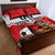 Custom Canada Football Quilt Bed Set Beavers Mascot