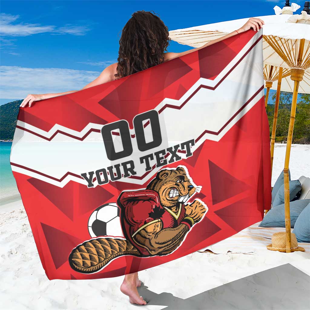 Custom Canada Football Sarong Beavers Mascot - Wonder Print Shop