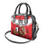 Custom Canada Football Shoulder Handbag Beavers Mascot