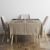 Vintage Western Cowboy Tablecloth Brown Version - Wonder Print Shop