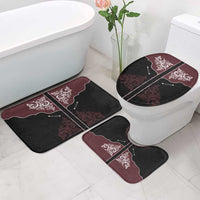 Vintage Western Cowboy Bathroom Set Black Version - Wonder Print Shop