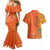 Happy Diwali India Couples Matching Mermaid Dress and Hawaiian Shirt With Rangoli Patterns - Wonder Print Shop