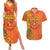 Happy Diwali India Couples Matching Summer Maxi Dress and Hawaiian Shirt With Rangoli Patterns - Wonder Print Shop