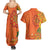 Happy Diwali India Couples Matching Summer Maxi Dress and Hawaiian Shirt With Rangoli Patterns - Wonder Print Shop