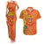 Happy Diwali India Couples Matching Tank Maxi Dress and Hawaiian Shirt With Rangoli Patterns - Wonder Print Shop