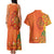 Happy Diwali India Couples Matching Tank Maxi Dress and Hawaiian Shirt With Rangoli Patterns - Wonder Print Shop