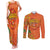 Happy Diwali India Couples Matching Tank Maxi Dress and Long Sleeve Button Shirt With Rangoli Patterns - Wonder Print Shop