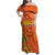 Happy Diwali India Family Matching Off Shoulder Maxi Dress and Hawaiian Shirt With Rangoli Patterns - Wonder Print Shop