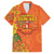 Happy Diwali India Family Matching Off Shoulder Short Dress and Hawaiian Shirt With Rangoli Patterns - Wonder Print Shop