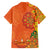 Happy Diwali India Family Matching Off Shoulder Short Dress and Hawaiian Shirt With Rangoli Patterns - Wonder Print Shop