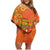 Happy Diwali India Family Matching Off Shoulder Short Dress and Hawaiian Shirt With Rangoli Patterns - Wonder Print Shop