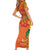 Happy Diwali India Family Matching Short Sleeve Bodycon Dress and Hawaiian Shirt With Rangoli Patterns - Wonder Print Shop