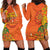 Happy Diwali India Hoodie Dress With Rangoli Patterns - Wonder Print Shop