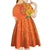 Happy Diwali India Kid Short Sleeve Dress With Rangoli Patterns - Wonder Print Shop