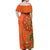 Happy Diwali India Off Shoulder Maxi Dress With Rangoli Patterns - Wonder Print Shop