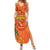 Happy Diwali India Summer Maxi Dress With Rangoli Patterns