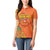 Happy Diwali India Women Polo Shirt With Rangoli Patterns