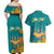 Personalized India Diwali Couples Matching Off Shoulder Maxi Dress and Hawaiian Shirt Festival Of Light With Diya - Wonder Print Shop