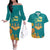 Personalized India Diwali Couples Matching Off The Shoulder Long Sleeve Dress and Hawaiian Shirt Festival Of Light With Diya - Wonder Print Shop