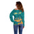 Personalized India Diwali Off Shoulder Sweater Festival Of Light With Diya - Wonder Print Shop