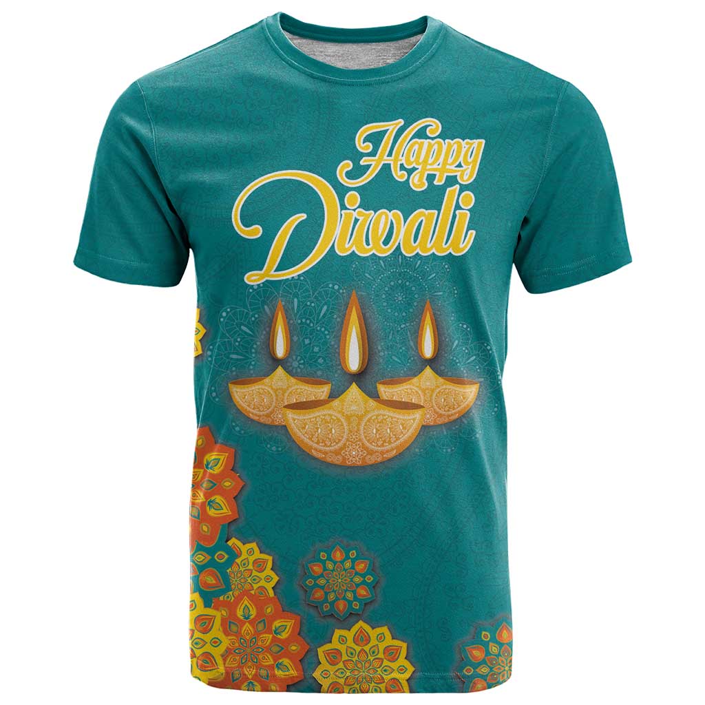 Personalized India Diwali T Shirt Festival Of Light With Diya