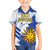 Custom Uruguay Independence Day Hawaiian Shirt Sol de Mayo With Grunge Urban - Wonder Print Shop