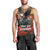 US Veterans Day American Army Men Tank Top With Poppy Flowers - Wonder Print Shop