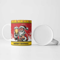 Personalized Germany Christmas Ceramic Mug Santa Claus Merry Beermas - Wonder Print Shop
